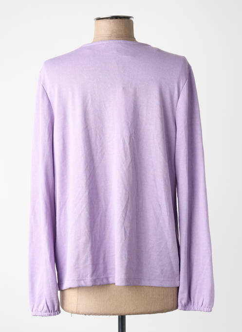 Vestă cu mâneci lungi violet STREET ONE femme