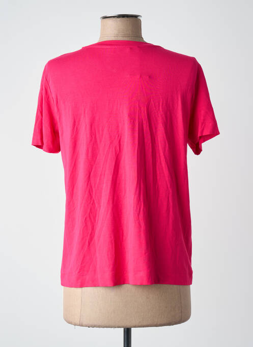 Tricou roz MANGO femme