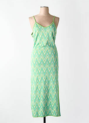 Rochie scurtă verde MANGO femeie