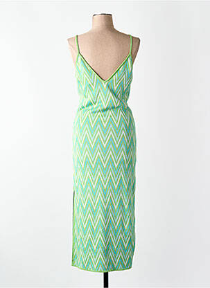 Rochie scurtă verde MANGO femeie