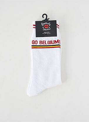 Șosete alb ROARING SOCKS bărbat