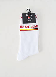 Șosete alb ROARING SOCKS bărbat
