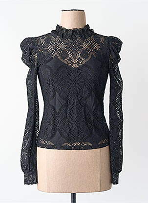 Top negru MORGAN femme