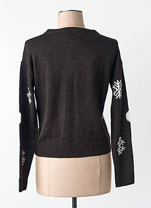 Pulover guler rotund mâneci lungi negru VERO MODA femeie