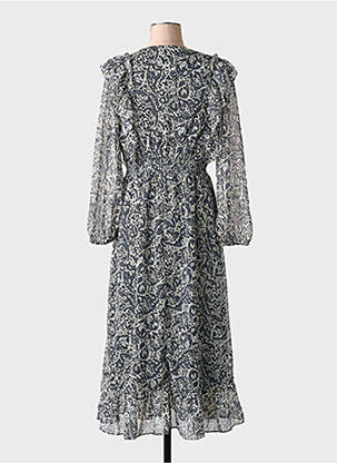 Rochie lungă negru MANGO femeie