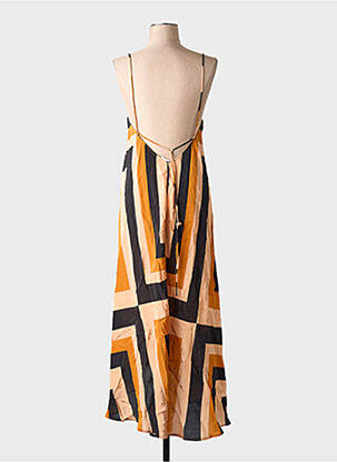 Rochie scurtă maro MANGO femeie
