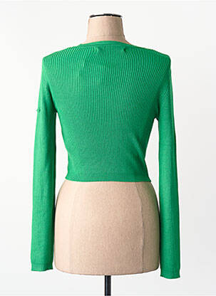 Tricou guler rotund verde ONLY femeie