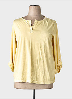Tricou galben TOM TAILOR femeie