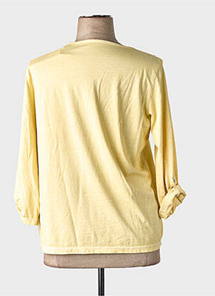 Tricou galben TOM TAILOR femeie