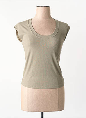 Tricou maro MANGO femeie