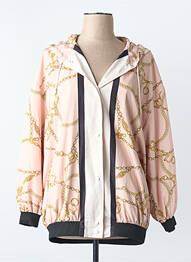 Impermeabil roz MANGO femme