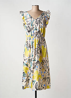 Rochie midi alb PAUL SMITH femeie