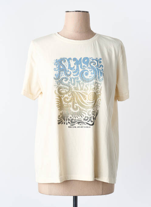 Tricou bej GARCIA femme