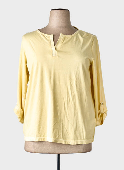 Tricou galben TOM TAILOR femme