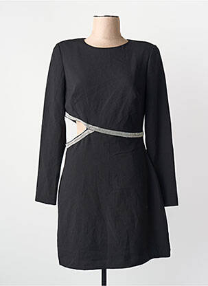 Rochie midi negru MORGAN femeie