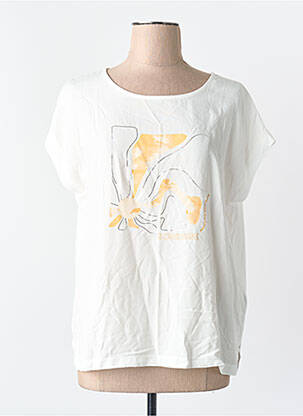 Tricou alb TOM TAILOR femeie