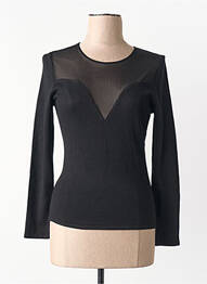 Pulover negru MORGAN femme