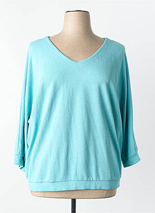 Pulover albastru TOM TAILOR femme