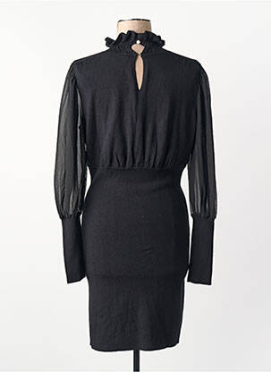 Rochie pulover negru MORGAN femeie