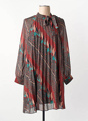 Rochie midi maro MOLLY BRACKEN femeie