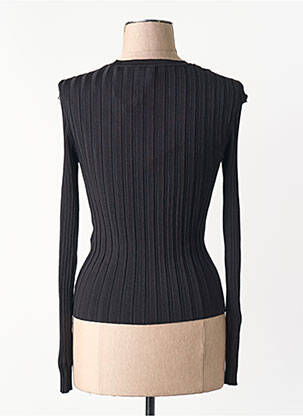 Tricou guler rotund negru ONLY femeie