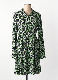 Rochie lungă mâneci lungi mâneci lungi verde VILA femme