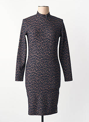 Rochie scurtă maro SUPERDRY femeie