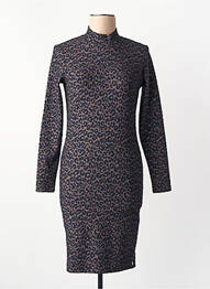 Rochie scurtă maro SUPERDRY femme