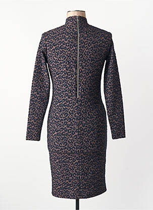 Rochie scurtă maro SUPERDRY femeie
