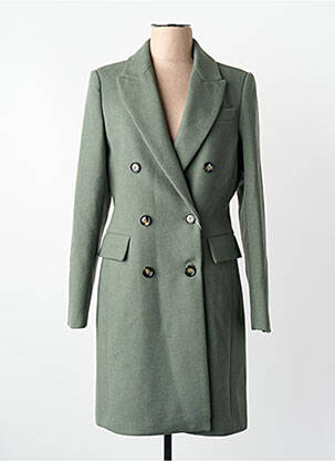 Palton lung verde MANGO femme