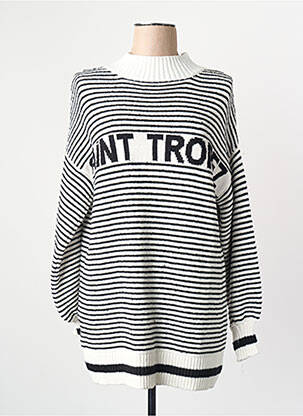Pulover albastru MANGO femme