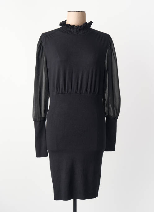 Rochie pulover negru MORGAN femme