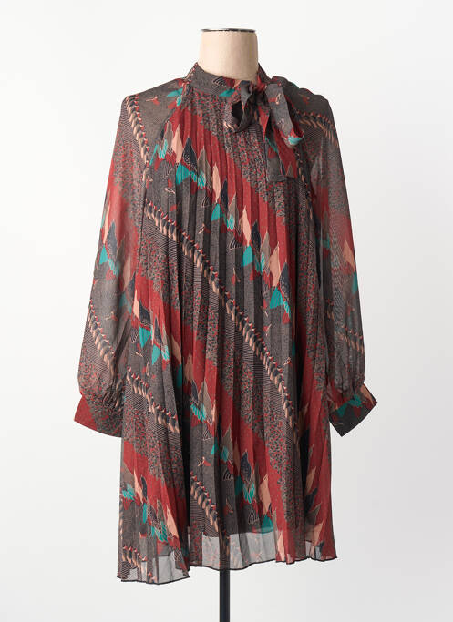 Rochie midi maro MOLLY BRACKEN femme
