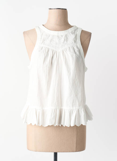 Maiou alb MANGO femme