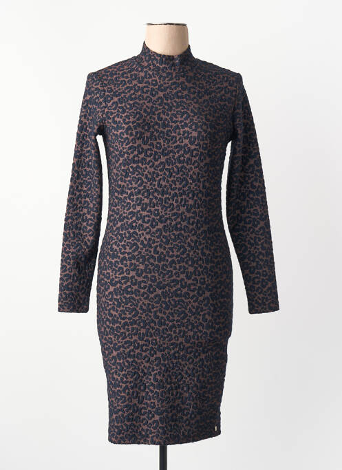 Rochie scurtă maro SUPERDRY femme