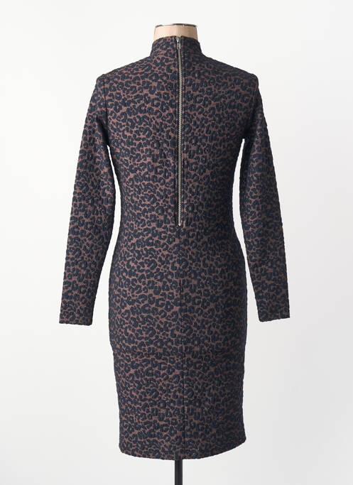 Rochie scurtă maro SUPERDRY femme