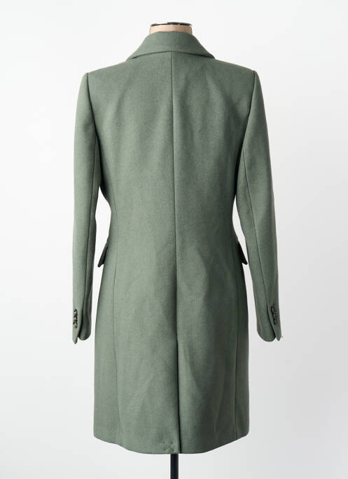 Palton lung verde MANGO femme
