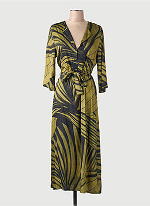 Rochie lungă verde AMELIE & AMELIE femeie
