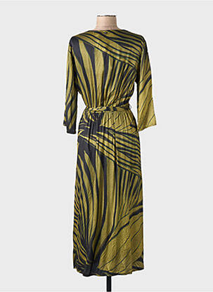 Rochie lungă verde AMELIE & AMELIE femeie