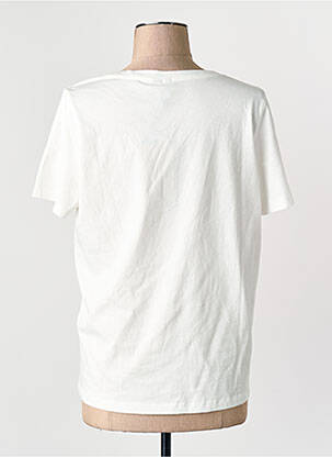 Tricou croială dreaptă alb VERO MODA femeie