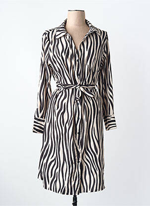 Rochie midi bej ZABAIONE femeie