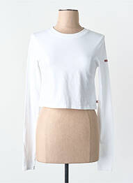 Tricou alb SUPERDRY femme