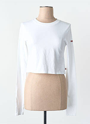 Tricou alb SUPERDRY femme