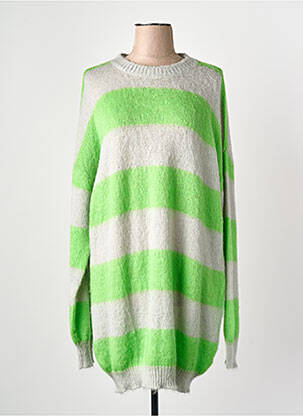 Rochie pulover verde VICOLO femeie