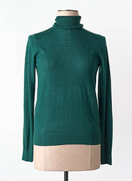 Pulover cu guler înalt verde MANGO femme
