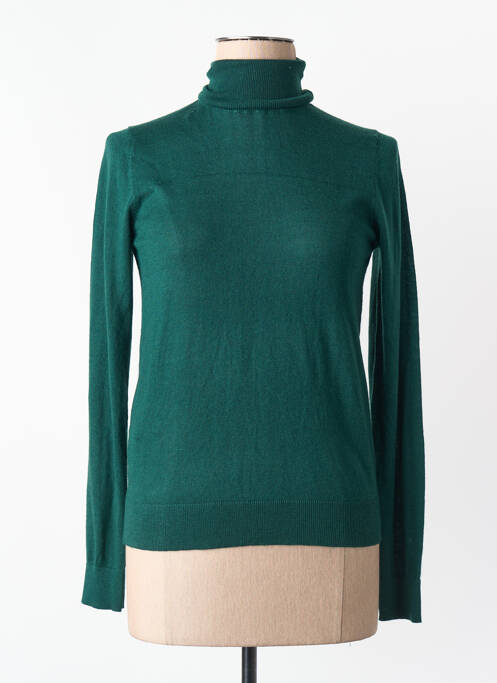 Pulover cu guler înalt verde MANGO femme