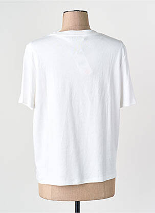 Tricou alb MANGO femeie
