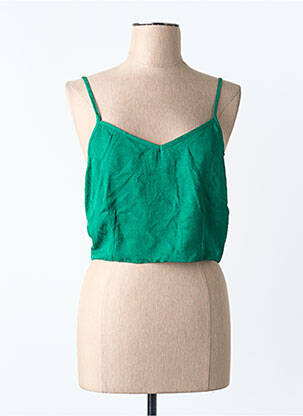 Top verde MORGAN femeie