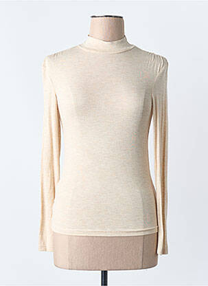Tricou bej MANGO femeie
