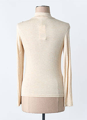 Tricou bej MANGO femeie